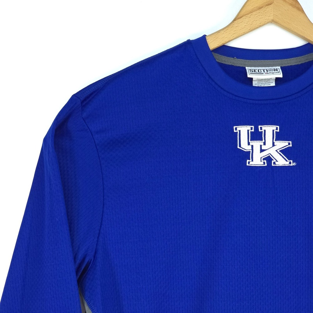 Majestic Section 101 Kentucky UK Wildcats‎ Thermal Shirt Mens Large Long Sleeve - Picture 9 of 16